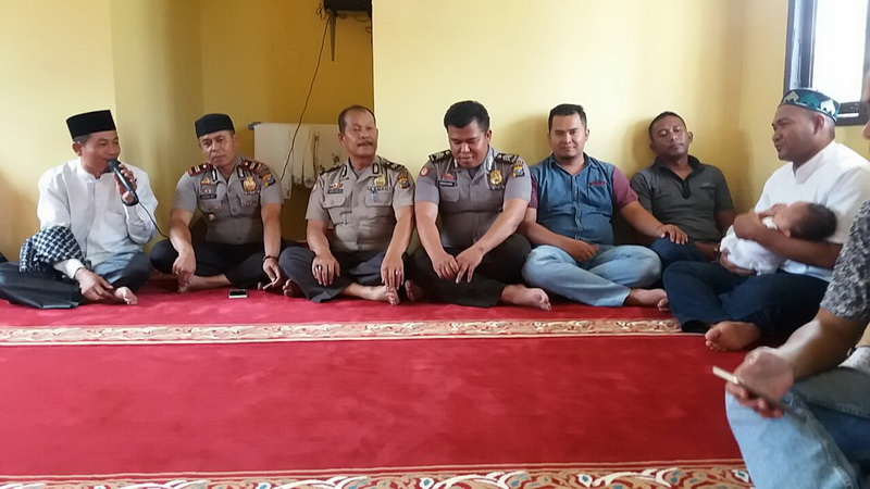 Polsek dan Bhayangkari Perhentian Raja Taja Kegiatan Pembinaan Rohani